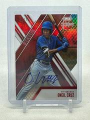 Oneil Cruz [Autograph Status Die Cut Red] Baseball Cards 2017 Panini Elite Extra Edition Prices