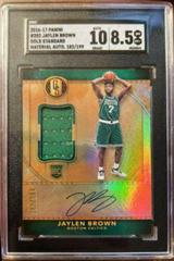 Jaylen Brown [Jersey Autograph] #202 Basketball Cards 2016 Panini Gold Standard Prices