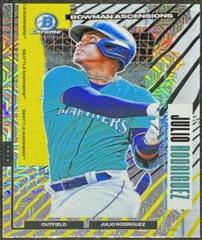 Julio Rodriguez [Mega Box Mojo] #BA-19 Baseball Cards 2021 Bowman Chrome Ascensions Prices