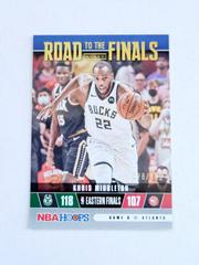 Khris Middleton #79 Basketball Cards 2021 Panini Hoops Road to the Finals Prices