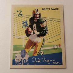 Brett Favre #4 Football Cards 1997 Fleer Goudey II Prices