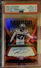 Trevon Diggs #MS-TD Football Cards 2021 Panini Certified Mirror Signatures Prices