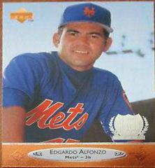 Edgardo Alfonzo #142 Baseball Cards 1996 Upper Deck Prices
