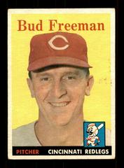 Bud Freeman #27 Baseball Cards 1958 Topps Prices