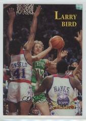 Larry Bird [Finest Refractor] Basketball Cards 1996 Topps Stars Prices