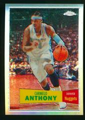 Carmelo Anthony [1957 Refractor] Basketball Cards 2007 Topps Chrome Prices