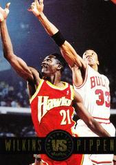Dominique Wilkins, Scottie Pippen #SS9 Basketball Cards 1993 Skybox Premium Showdown Series Prices