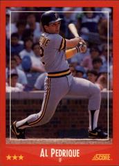 Al Pedrique #301 Baseball Cards 1988 Score Glossy Prices