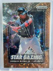 Ronald Acuna Jr. [Bronze Donut Circles Prizm] #SG-3 Baseball Cards 2020 Panini Prizm Star Gazing Prices