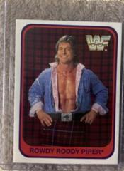 Rowdy Roddy Piper [German] #10 Wrestling Cards 1991 Merlin WWF Prices