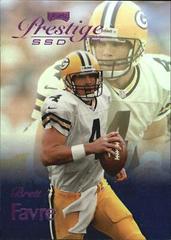 Brett Favre [Spectrum Purple] Football Cards 1999 Playoff Prestige Ssd Prices