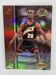 Gary Payton [Atomic Refractor] #T5 Basketball Cards 1997 Bowman's Best Techniques Prices