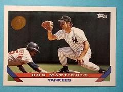 Don Mattingly [Col. Rockies Inaugural] Baseball Cards 1993 Topps Prices
