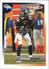 Champ Bailey #206 Football Cards 2005 Topps Total Prices