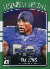 Ray Lewis #21 Football Cards 2016 Panini Donruss Optic Legends of the Fall Prices