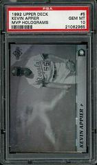 Kevin Appier #5 Baseball Cards 1992 Upper Deck Team MVP Holograms Prices