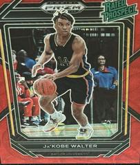 Ja'Kobe Walter [Choice Red] #5 Basketball Cards 2023 Panini Prizm Draft Picks Rated Prospect Prices