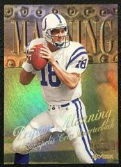 Peyton Manning [Precious Metal Gems] #77 Football Cards 1999 Metal Universe Prices