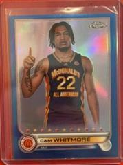 Cam Whitmore [Blue] #12 Basketball Cards 2022 Topps Chrome McDonald's All-American Prices