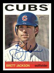 Brett Jackson [Red Ink] Baseball Cards 2013 Topps Heritage Real One Autographs Prices
