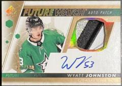 Wyatt Johnston #FWAP-WJ Hockey Cards 2022 SP Authentic Future Watch Autograph Patch Prices