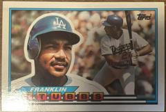 Franklin Stubbs #32 Baseball Cards 1989 Topps Big Prices