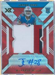 James Cook #RXA-JC Football Cards 2022 Panini XR Rookie XL Swatch Autographs Prices