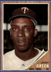 Lenny Green #84 Baseball Cards 1962 Topps Prices