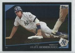 Alex Rodriguez [Black] #1 Baseball Cards 2009 Topps Prices
