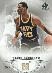 David Robinson Basketball Cards 2013 SP Authentic Prices