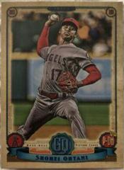 Shohei Ohtani [Bazooka Back] #55 Baseball Cards 2019 Topps Gypsy Queen Prices