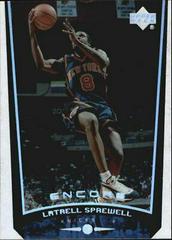 Latrell Sprewell Basketball Cards 1998 Upper Deck Encore Prices