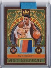 RJ Barrett [Prime] #AN-RJB Basketball Cards 2022 Panini Court Kings Art Nouveau Prices