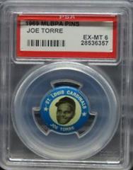 Joe Torre Baseball Cards 1969 MLBPA Pins Prices