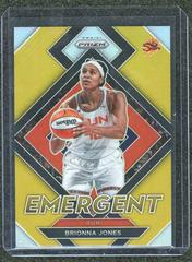 Brionna Jones [Gold] #7 Basketball Cards 2022 Panini Prizm WNBA Emergent Prices
