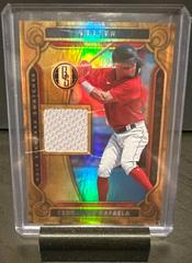 Ceddanne Rafaela [Holo Gold] #GSS-CR Baseball Cards 2023 Panini Chronicles Gold Standard Swatches Prices