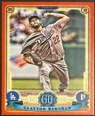 Clayton Kershaw [Red] #171 Baseball Cards 2019 Topps Gypsy Queen Prices