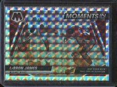 LeBron James [Mosaic] #4 Basketball Cards 2021 Panini Mosaic Moments in Time Prices