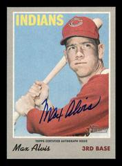 Max Alvis Baseball Cards 2019 Topps Heritage Real One Autographs Prices