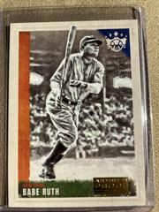 Babe Ruth [Artist Proof Gold] #1 Baseball Cards 2022 Panini Diamond Kings Prices