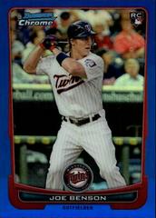 Joe Benson [Purple Refractor] #18 Baseball Cards 2012 Bowman Chrome Prices