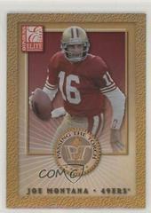 Joe Montana, Steve Young Football Cards 2000 Panini Donruss Elite Passing the Torch Prices