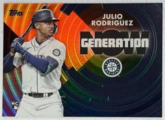 Julio Rodriguez [Red] #GN-62 Baseball Cards 2022 Topps Update Generation Now Prices