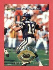 Stan Humphries [Press Proof] Football Cards 1996 Panini Donruss Prices