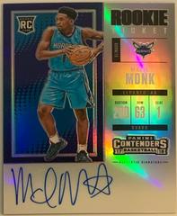 Malik Monk [Horizontal Autograph Premium Edition] #111 Basketball Cards 2017 Panini Contenders Prices