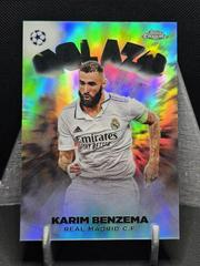 Karim Benzema Soccer Cards 2022 Topps Chrome UEFA Club Competitions Golazo Prices