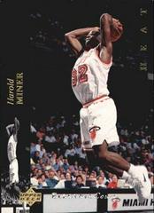 Harold Miner Basketball Cards 1993 Upper Deck SE Prices