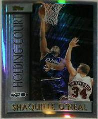 Shaquille O'Neal #HC10 Basketball Cards 1996 Topps Holding Court Prices