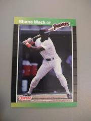 Shane Mack [donruss89] Baseball Cards 1989 Donruss Prices