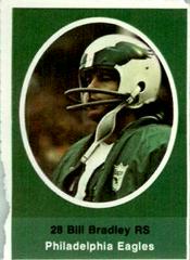Bill Bradley Football Cards 1972 Sunoco Stamps Prices